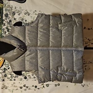 Old Navy Gray Puffer Vest